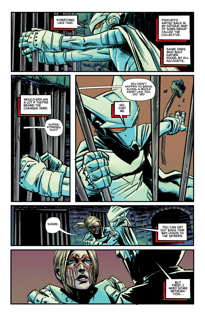 Illustration for article titled Mother Panic infiltrates Arkham Asylum in this exclusive preview